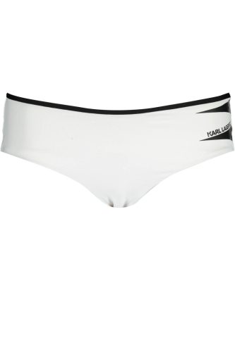 KARL LAGERFELD BEACHWEAR NŐI FELSŐ FÜRDŐRUHA, FEHÉR