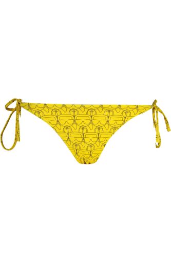KARL LAGERFELD BEACHWEAR NŐI FELSŐ FÜRDŐRUHA, SÁRGA