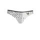 KARL LAGERFELD BEACHWEAR NŐI FELSŐ FÜRDŐRUHA, FEHÉR