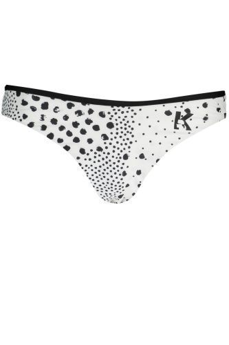 KARL LAGERFELD BEACHWEAR NŐI FELSŐ FÜRDŐRUHA, FEHÉR