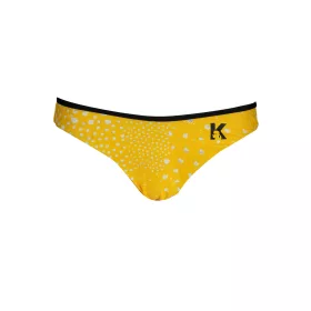 KARL LAGERFELD BEACHWEAR NŐI FELSŐ FÜRDŐRUHA, SÁRGA