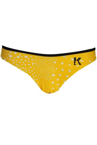 KARL LAGERFELD BEACHWEAR NŐI FELSŐ FÜRDŐRUHA, SÁRGA