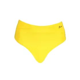 KARL LAGERFELD BEACHWEAR NŐI FELSŐ FÜRDŐRUHA, SÁRGA