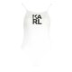 KARL LAGERFELD BEACHWEAR NŐI FÜRDŐRUHA FEHÉR