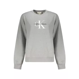 CALVIN KLEIN CIPZÁR NÉLKÜLI NŐI SZÜRKE PULÓVER