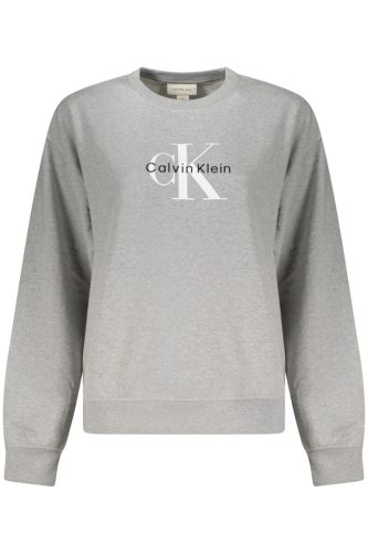 CALVIN KLEIN CIPZÁR NÉLKÜLI NŐI SZÜRKE PULÓVER