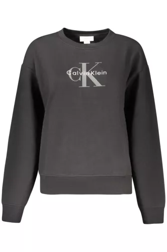 CALVIN KLEIN NŐI FEKETE CIPZÁROS PULÓVER