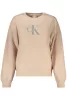 CALVIN KLEIN NŐI RÓZSASZÍN CIPZÁROS PULÓVER