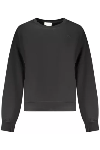 CALVIN KLEIN NŐI FEKETE CIPZÁROS PULÓVER