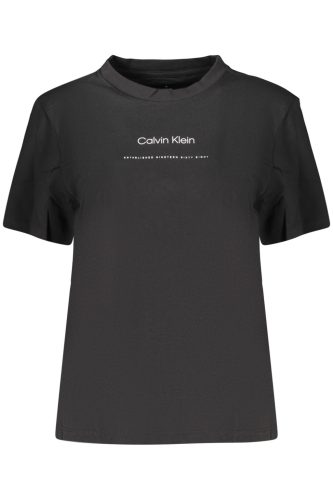 CALVIN KLEIN NŐI RÖVID UJJÚ PÓLÓ FEKETE