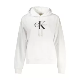 CALVIN KLEIN NŐI CIPZÁROS PULÓVER FEHÉR