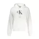 CALVIN KLEIN NŐI CIPZÁROS PULÓVER FEHÉR