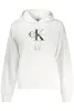 CALVIN KLEIN NŐI CIPZÁROS PULÓVER FEHÉR