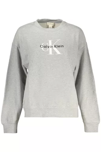 CALVIN KLEIN NŐI SZÜRKE CIPZÁROS PULÓVER