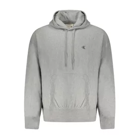 CALVIN KLEIN FÉRFI SZÜRKE CIPZÁROS PULÓVER