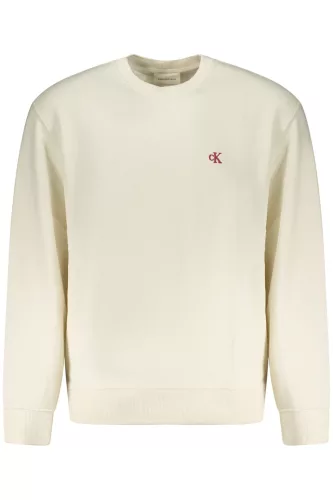 CALVIN KLEIN FÉRFI CIPZÁROS PULÓVER FEHÉR