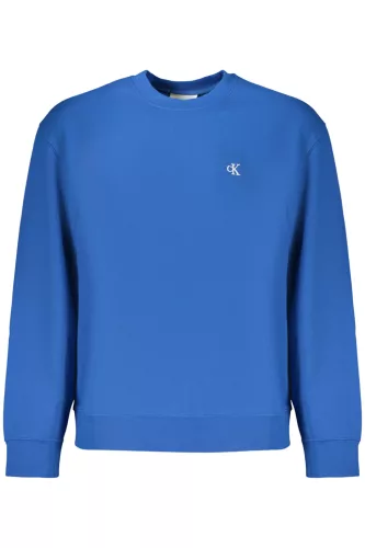 CALVIN KLEIN FÉRFI KÉK CIPZÁROS PULÓVER