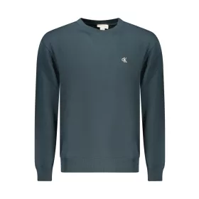CALVIN KLEIN FÉRFI KÉK CIPZÁROS PULÓVER