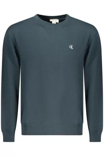 CALVIN KLEIN FÉRFI KÉK CIPZÁROS PULÓVER