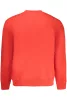 CALVIN KLEIN FÉRFI PIROS CIPZÁRAS PULÓVER