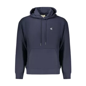 CALVIN KLEIN FÉRFI KÉK CIPZÁROS PULÓVER