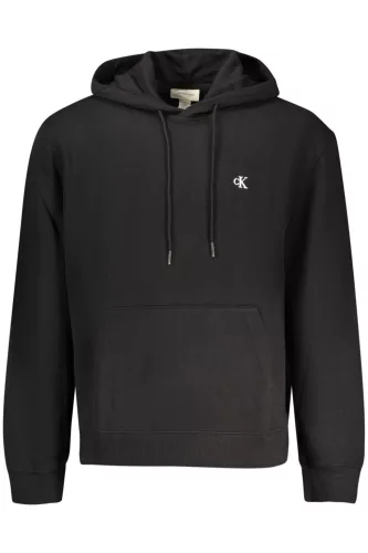 CALVIN KLEIN FÉRFI FEKETE CIPZÁROS PULÓVER