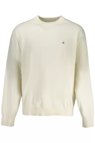 CALVIN KLEIN FÉRFI FEHÉR PULÓVER