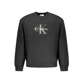 CALVIN KLEIN FÉRFI FEKETE CIPZÁROS PULÓVER