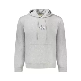 CALVIN KLEIN FÉRFI SZÜRKE CIPZÁROS PULÓVER