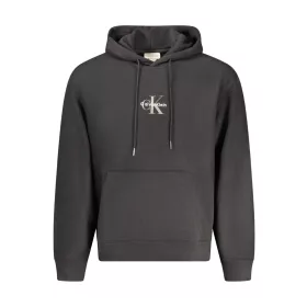 CALVIN KLEIN FÉRFI FEKETE CIPZÁROS PULÓVER