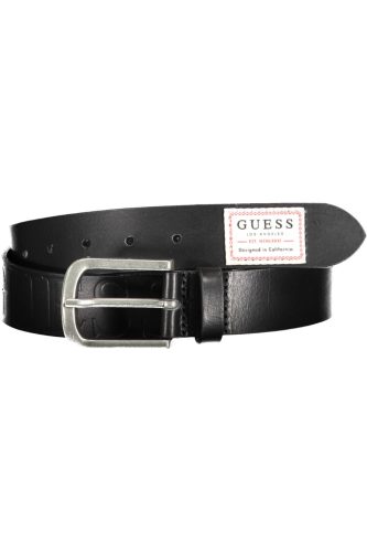 GUESS JEANS FÉRFI BŐRÖV FEKETE