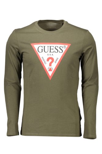 GUESS JEANS GREEN MAN, HOSSZÚ UJJÚ PÓLÓ