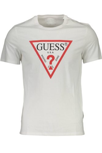 GUESS JEANS MAN RÖVID UJJÚ PÓLÓ FEHÉR