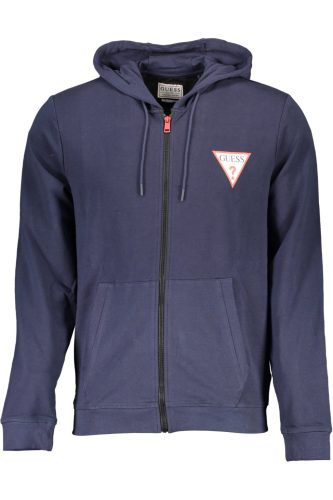 GUESS JEANS PULÓPÓL CIPZÁROS FÉRFI KÉK