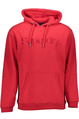 SUPERDRY PULÓPÓL cipzár NÉLKÜL FÉRFI PIROS