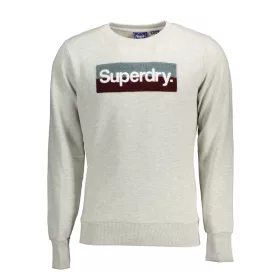 SUPERDRY PULÓPÓL cipzár nélkül, SZÜRKE