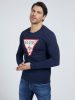 GUESS JEANS HOSSZÚ UJJÚ FÉRFI PÓLÓ M2YI31 I3Z14 G7V2 SÖTÉTKÉK