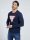 GUESS JEANS HOSSZÚ UJJÚ FÉRFI PÓLÓ M2YI31 I3Z14 G7V2 SÖTÉTKÉK