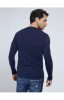 GUESS JEANS HOSSZÚ UJJÚ FÉRFI PÓLÓ M2YI31 I3Z14 G7V2 SÖTÉTKÉK