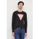 GUESS JEANS HOSSZÚ UJJÚ FÉRFI PÓLÓ M2YI31 I3Z14  JBLK A996 FEKETE