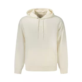 GUESS JEANS CIPZÁR NÉLKÜLI FÉRFI PULÓVER FEHÉR