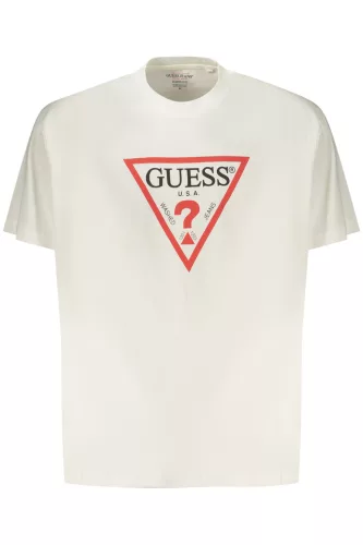 GUESS JEANS FÉRFI RÖVID UJJÚ PÓLÓ FEHÉR