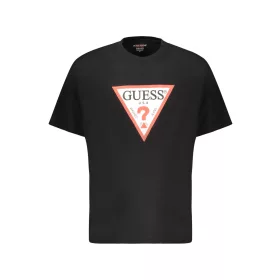 GUESS JEANS FÉRFI RÖVID UJJÚ PÓLÓ FEKETE