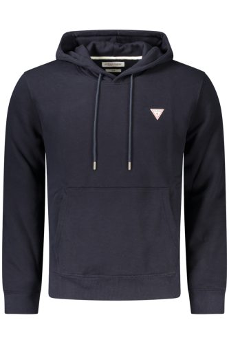GUESS JEANS CIPZÁR NÉLKÜLI FÉRFI PULÓVER KÉK