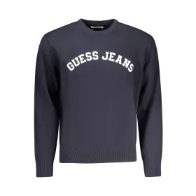 GUESS JEANS FÉRFI KÉK PULÓVER