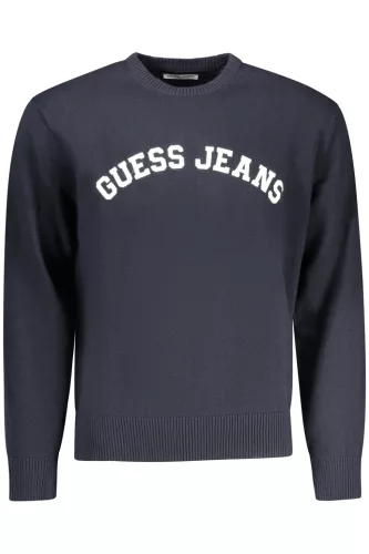GUESS JEANS FÉRFI KÉK PULÓVER