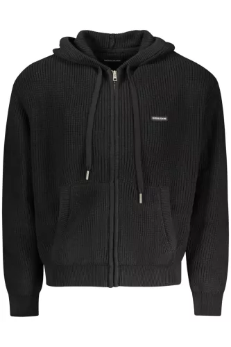 GUESS JEANS FÉRFI FEKETE KARDIGÁN