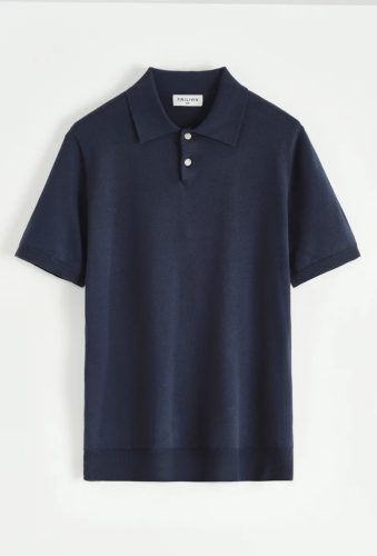 M609_3 NAVY BLUE férfi póló