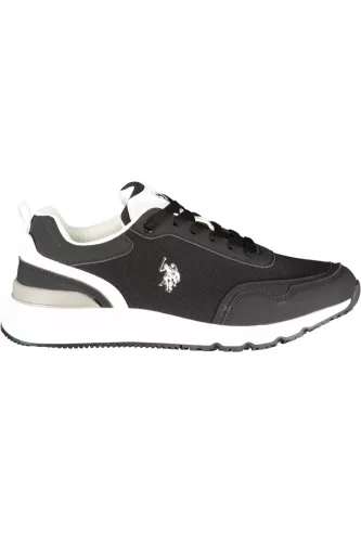 US POLO ASSN. FÉRFI FEKETE SPORTCIPŐ