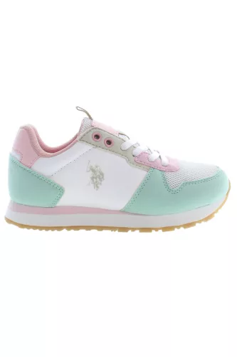 US POLO ASSN. LÁNY FEHÉR SPORTCIPŐK